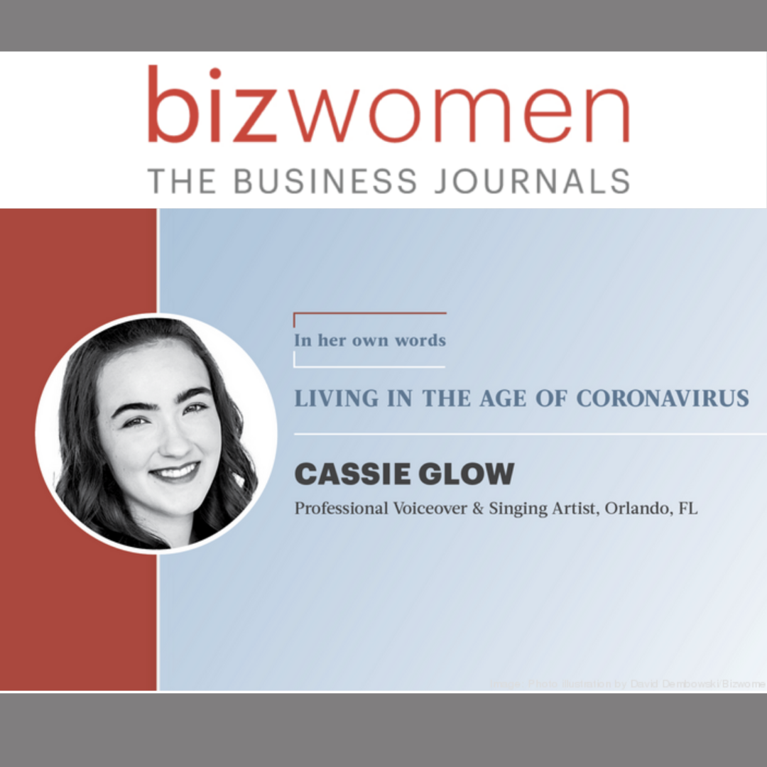 In Her Own Words: Living in the Age of Coronavirus - Cassie Glow for bizwomen